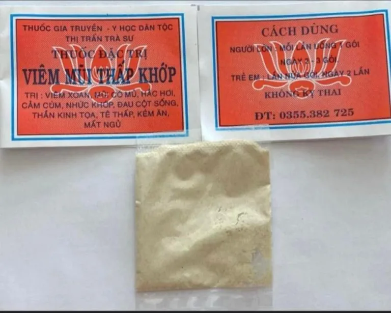 Suy gan, suy tủy xương sau khi uống thuốc bột mua trên mạng