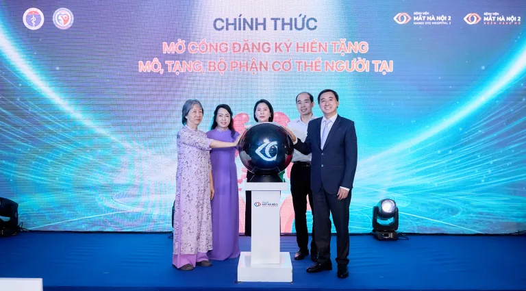 Ra mắt Ngân hàng Mắt – Bệnh viện Mắt Hà Nội 2: Hứa hẹn một tương lai tươi sáng