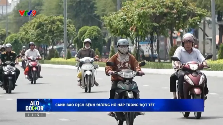 Cảnh báo dịch bệnh đường hô hấp trong đợt Tết